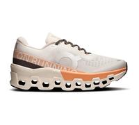 On Running Women's Cloudmonster 2 Running Shoes - Running Shoes - Ivory/Tangerine - UK 6.5 - White
