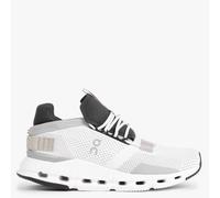 ON RUNNING Cloudnova White Sand Trainers Colour: Beige Fabric, Size: 6.5