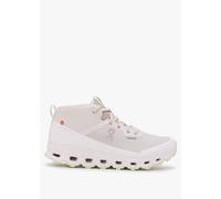 ON RUNNING Cloudroam Waterproof Ice Limelight High Top Trainers Colour: Beige Fabric, Size: 8