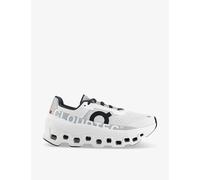 On-running Mens All White Cloudmonster Chunky-sole Mesh Low-top Trainers 7.5