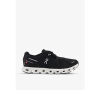 On-running Mens Black White F Cloud 5 Logo-embossed Mesh Trainers Eur 37 / 4 Uk Women