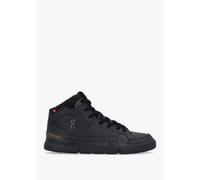 ON RUNNING Men's The Roger Clubhouse Sensa Black Camo Mid-Top Trainers Mens Shoe Size: 8, Colour: Black Fabric