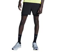 On 5 Inch Performance 2/1 Shorts L Black Men