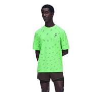 On Running On Zero-T Breathe Men's Running T-Shirt | UK M in Green