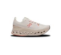 On Running Women's Cloudsurfer Max Running Shoes -- Ivory/Salmon - UK 6.5 - White