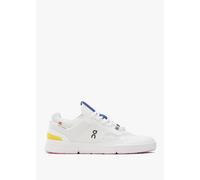 ON RUNNING The Roger Spin Undyed White & Yellow Trainers Size: 5, Colour: White Fabric