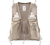 On - Trail running vest - Unisex - Ultra Vest Pro Fog - Ultra Vest Pro Fog in Recycled Polyester - Size S - Beige Beige S