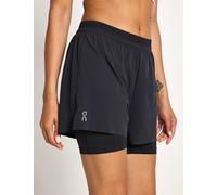On Running Women's 3" Performance 2-in-1 Shorts - Black - Size: Medium
