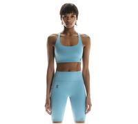 On Running Women's Studio Sports Bra - Niagara - Blue - Size: Small
