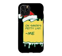 On Santa's Claus Petty List Christmas Pajama Party Santa Case for iPhone 11 Pro