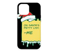 On Santa's Claus Petty List Christmas Pajama Party Santa Case for iPhone 12 Pro Max