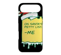 On Santa's Claus Petty List Christmas Pajama Party Santa Case for iPhone Air