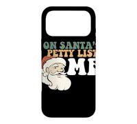 On Santa's Claus Petty List Group Christmas Pajama Party Case for iPhone 17 Pro Max