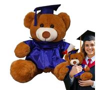 on School Leaving Certificate - Plush Bear, Talarbär | Graduation Memorial, Sweet and Soft Cushion for Friends, Children, School Celebration Gift, Partner Decoration