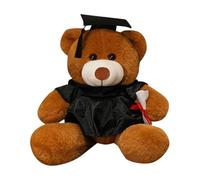 on School Leaving Certificate - Plush Bear, Talarbär | Graduation Memorial, Sweet and Soft Cushion for Friends, Children, School Celebration Gift, Partner Decoration