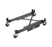 On-Stage AG5000 Amp Glider (Installation-Free Casters for Amplifiers Rolling-Cart Attachment Attachable Dolly Amp Roller Adjustable Length and Wid