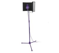 ON STAGE ASMS4730 Studio Microphone Isolation Shield, Black