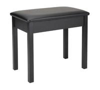 On-Stage Flip-Top Keyboard/Piano Bench (Black)
