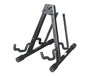 On-Stage GS7462DB Professional A-Frame Double Electric and Acoustic Guitar Stand