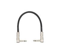 On-Stage Hot Wires 12" Right Angle Guitar Pedal Coupler Cable, Black
