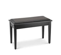 On Stage KB8904B Deluxe Piano Bench with Storage Compartment