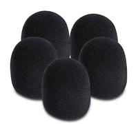 On-Stage Microphone Windscreens - Black 5-Pack