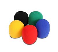 On-Stage Microphone Windscreens - Multi Coloured 5-Pack