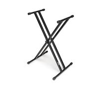 On Stage Stands KS7191 Classic Double-X Keyboard Stand, Black, 20.0 in*41.0 in*4.0 in