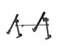 On Stage Stands MUS KSA7500 Universal 2-Tier X and Z Style Keyboard Stand,Black