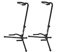 On-Stage XCG4 Black Tripod Guitar Stand, 2 Pack