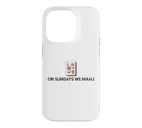 On Sundays We Mahj Case for iPhone 14 Pro