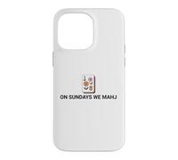 On Sundays We Mahj Case for iPhone 14 Pro Max