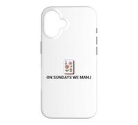 On Sundays We Mahj Case for iPhone 16
