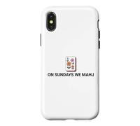 On Sundays We Mahj Case for iPhone X/XS