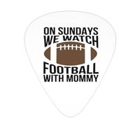 On Sundays We Watch Football With Daddy Guitar Picks Plectrums For Guitar Bass 12 Pack