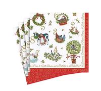 On The 12th Day of Christmas Lunch Napkin