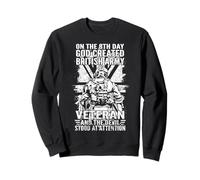 On The 8th Day God Created British Veteran Flag UK Sweatshirt