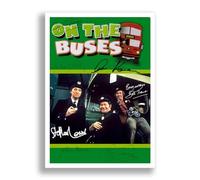 On The Buses Cast Signed Autograph A4 Poster Photo Print TV Show Series Season Framed DVD Boxset Memorabilia Gift (A4 POSTER ONLY)