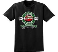 On The Buses Inspired Mens T-Shirt Retro British Tv Show 70S Tee Shirt Size L Black