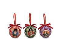 On the Buses Stan Butler Blakey Official Christmas Bauble Decoration Triple Pack - Double Sided