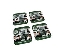 On The Buses TV Show 4 Coaster Set Stan Butler Blakey Jack Retro Fan Memorabilia