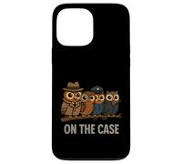 On The Case Detective Owls Squad Cartoon Case for iPhone 13 Pro Max