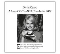 On the Ceiling 2027 Square Wall Calendar Official Licensed Humorous Calendar, Monthly Grid Layout, Cheeky Comedy Content, Large Square Format, Gift for Fans of Fun & Irreverent Humour
