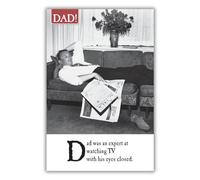 On the Ceiling, Birthday Card Dad, Dad Birthday Card, You're the Expert Happy Birthday Dad