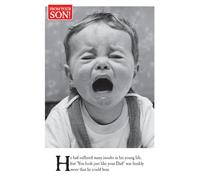 Greetings Card On The Ceiling Dad From Son Child Crying Card Emotional Rescue Natural One Size