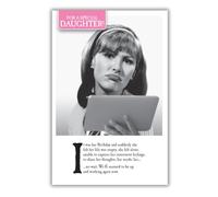 On the Ceiling, Birthday Card Daughter, Daughter Birthday Card, Funny Birthday Card for Daughter