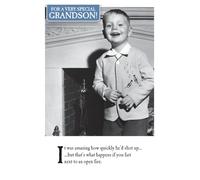 On The Ceiling, Birthday Card for Grandson, Grandson Birthday Card, Funny Birthday Card Grandson