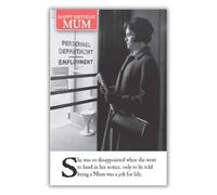 on the Ceiling Mum Birthday Lady at Employment Department., 6 x 9 inches
