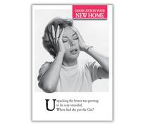 On The Ceiling, New Home Card, Funny New House Card