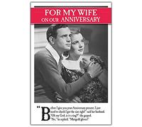On the Ceiling, Wife Anniversary Card, Anniversary Card for Wife, Congratulations on our Anniversary Card